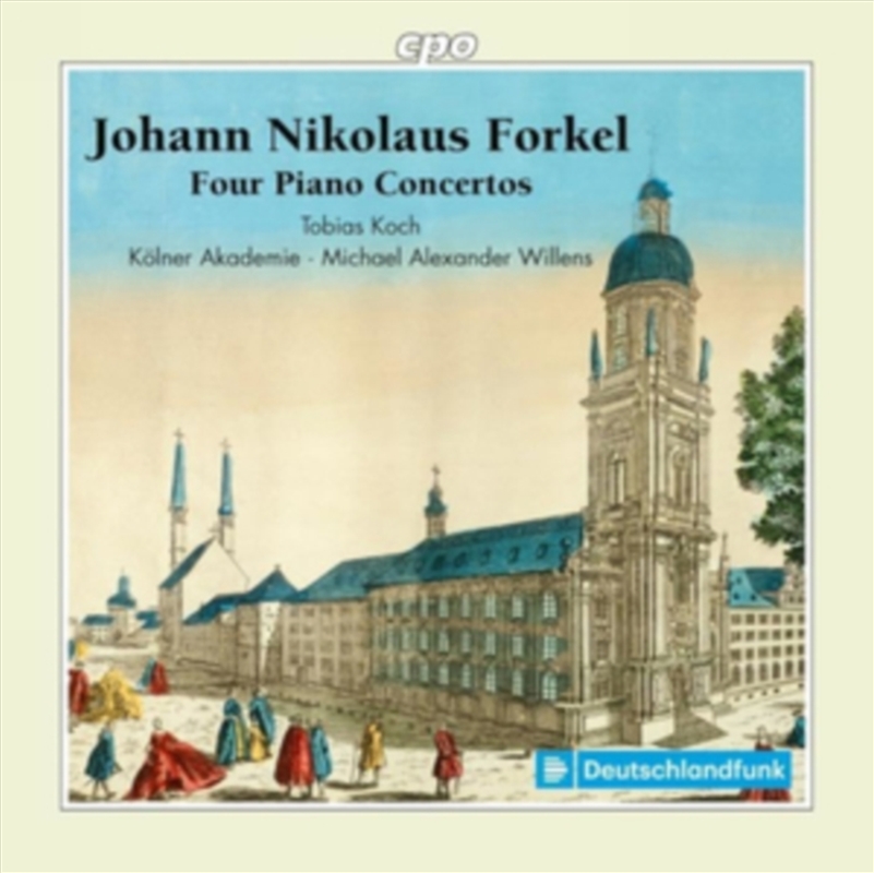 Johann Nikolaus Forkel: Four Piano Concertos/Product Detail/Classical