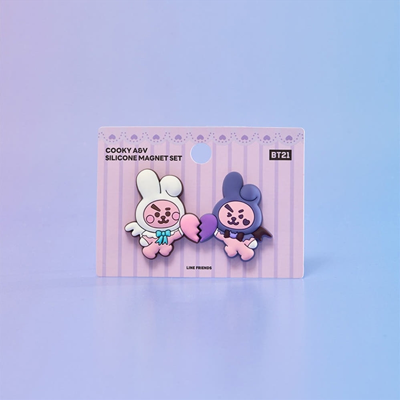 Bt21 - Angel & Villain Silicone Magnet Set Cooky/Product Detail/KPOP Merch