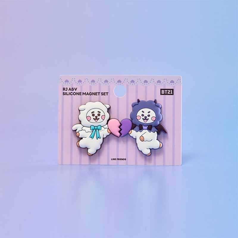 Bt21 - Angel & Villain Silicone Magnet Set Rj/Product Detail/KPOP Merch