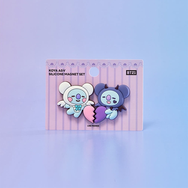 Bt21 - Angel & Villain Silicone Magnet Set Koya/Product Detail/KPOP Merch