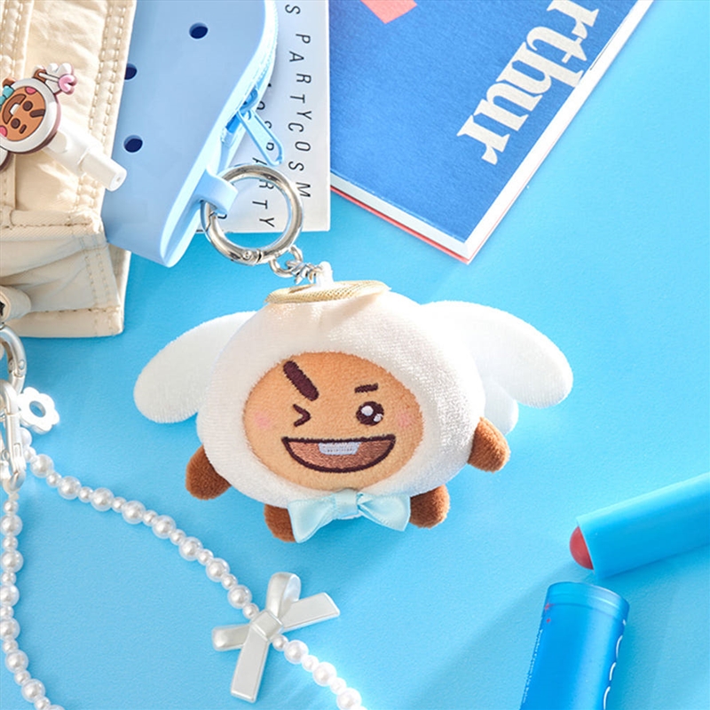 Bt21 - Angel & Villain Angel Plush Keyring Shooky/Product Detail/KPOP Merch