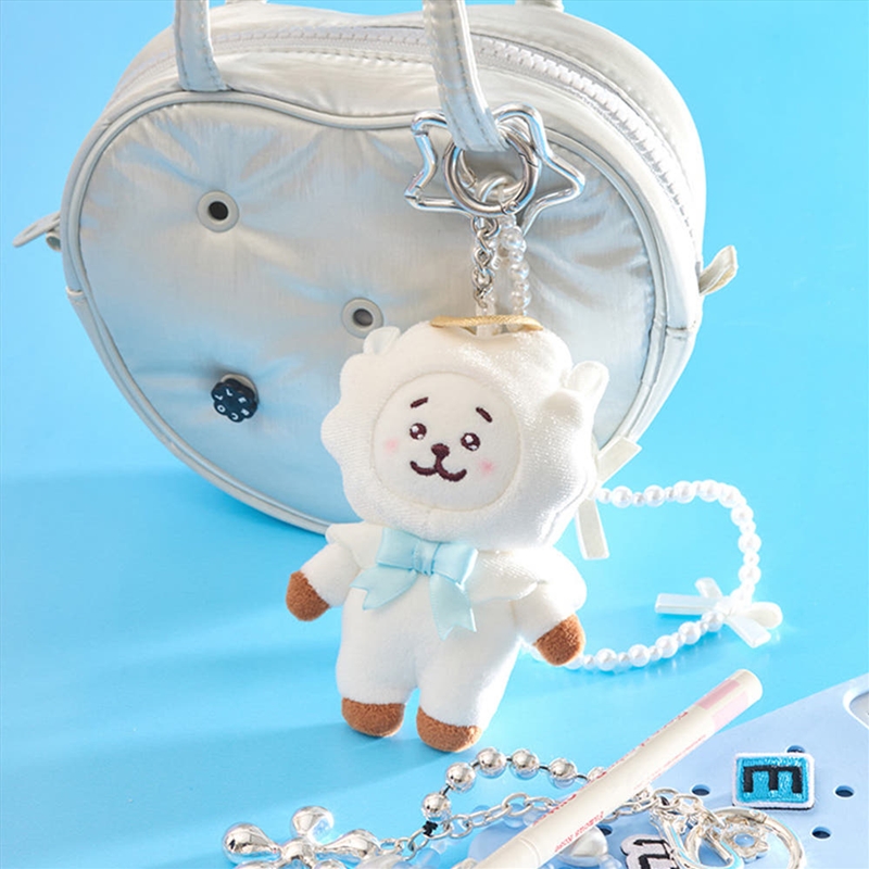 Bt21 - Angel & Villain Angel Plush Keyring Rj/Product Detail/KPOP Merch