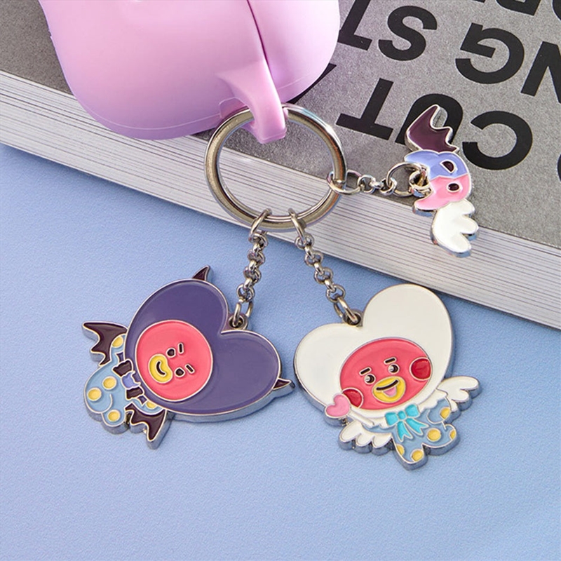 Bt21 - Angel & Villain Metal Keyring Tata/Product Detail/KPOP Merch