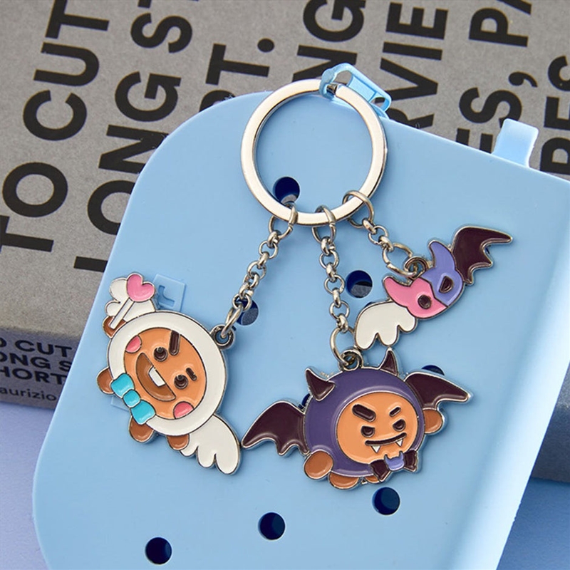 Bt21 - Angel & Villain Metal Keyring Shooky/Product Detail/KPOP Merch