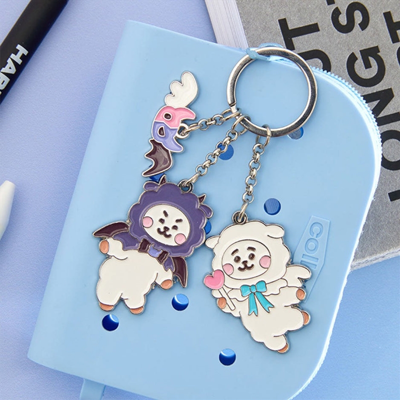 Bt21 - Angel & Villain Metal Keyring Rj/Product Detail/KPOP Merch