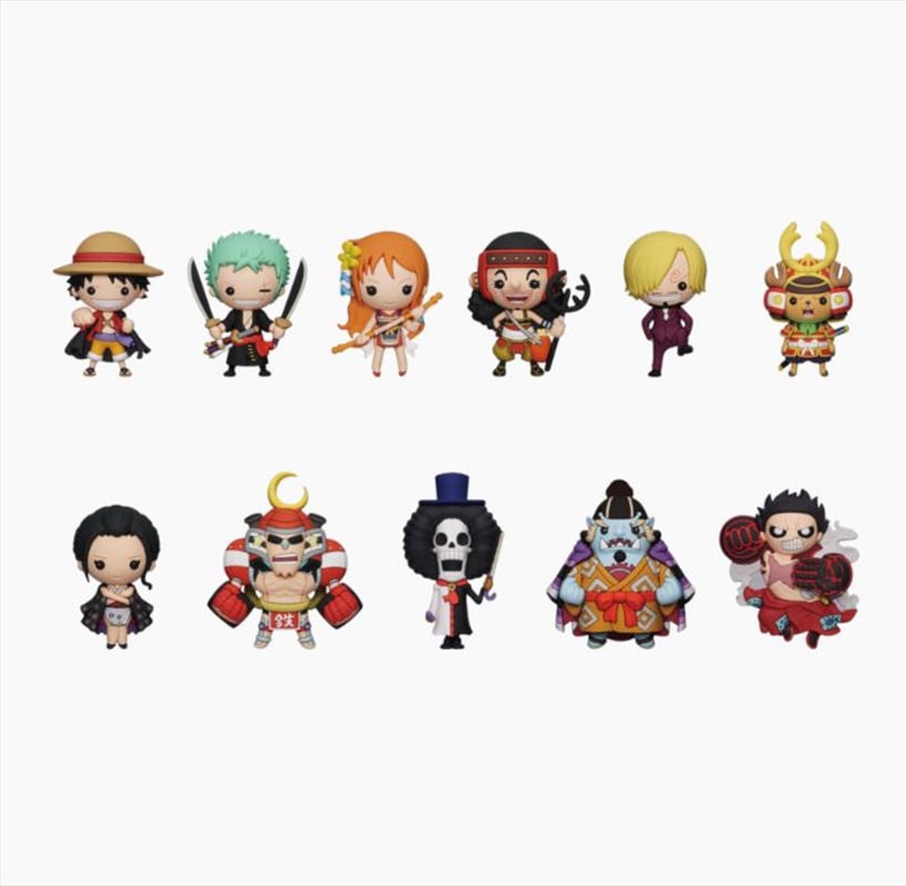 One Piece - 3D PVC Bag Clips Blind Bag Series 2 (SENT AT RANDOM)/Product Detail/Keyrings