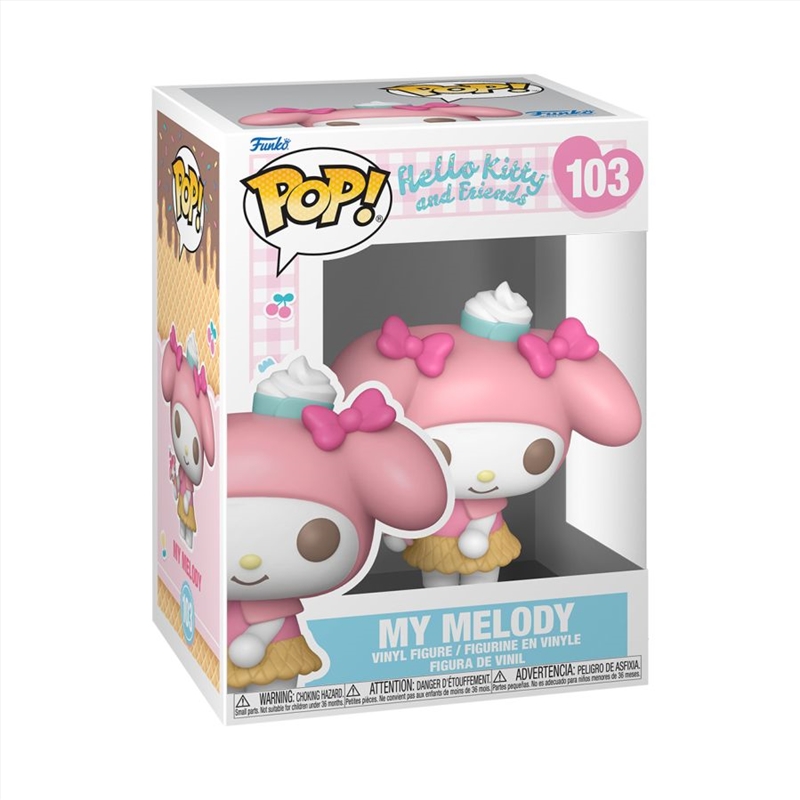 Hello Kitty - My Melody (Ice-cream Cone) Pop!/Product Detail/Standard Pop Vinyl