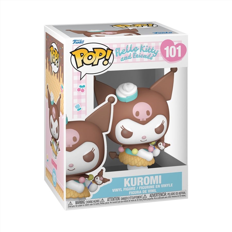 Hello Kitty - Kuromi (Ice-cream Cone) Pop!/Product Detail/Standard Pop Vinyl