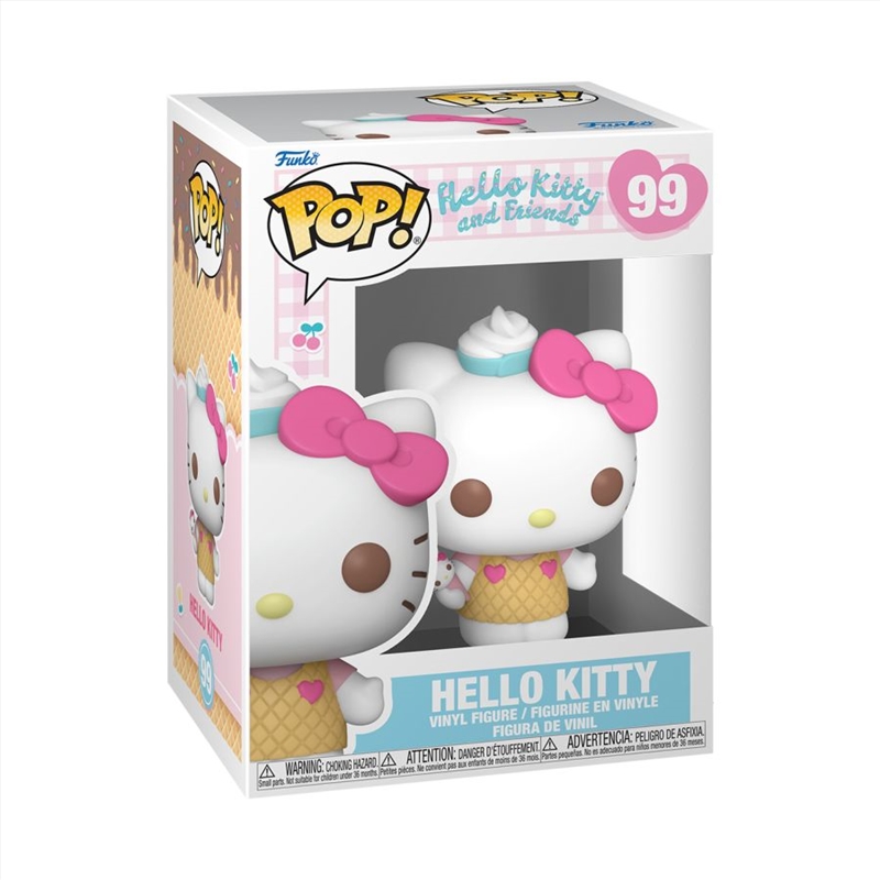 Hello Kitty - Hello Kitty (Ice-cream Cone) Pop!/Product Detail/Standard Pop Vinyl