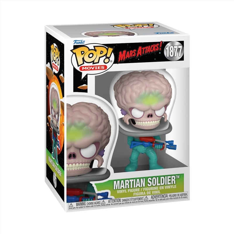 Mars Attacks - Martian Soldier Pop!/Product Detail/Movies