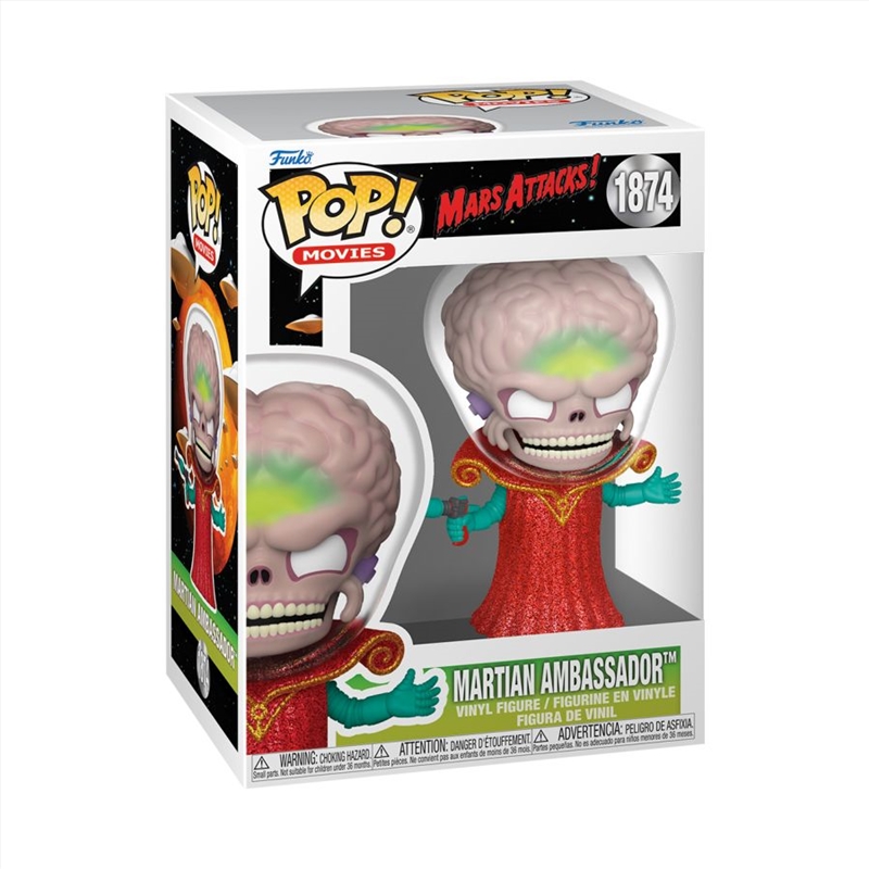 Mars Attacks - Martian Ambassador Pop!/Product Detail/Movies