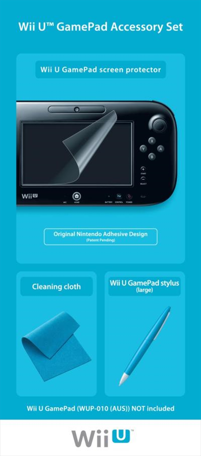 Wii U Gamepad Accessory Set/Product Detail/Consoles & Accessories