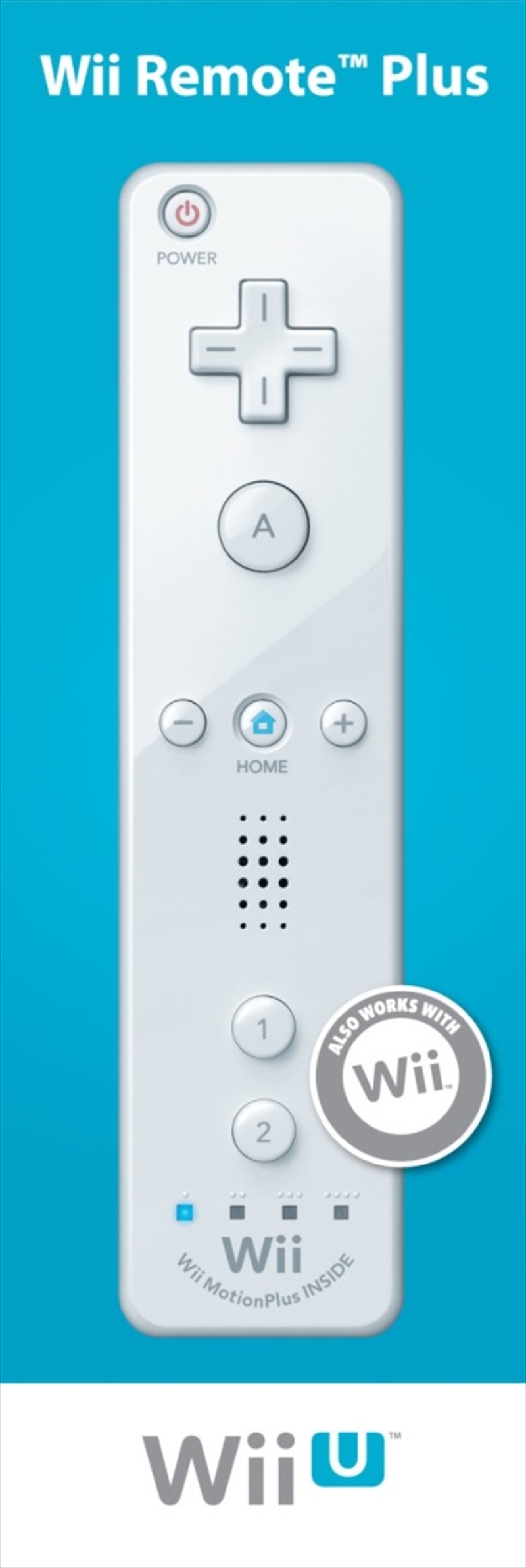 Wii Remote Plus White/Product Detail/Consoles & Accessories