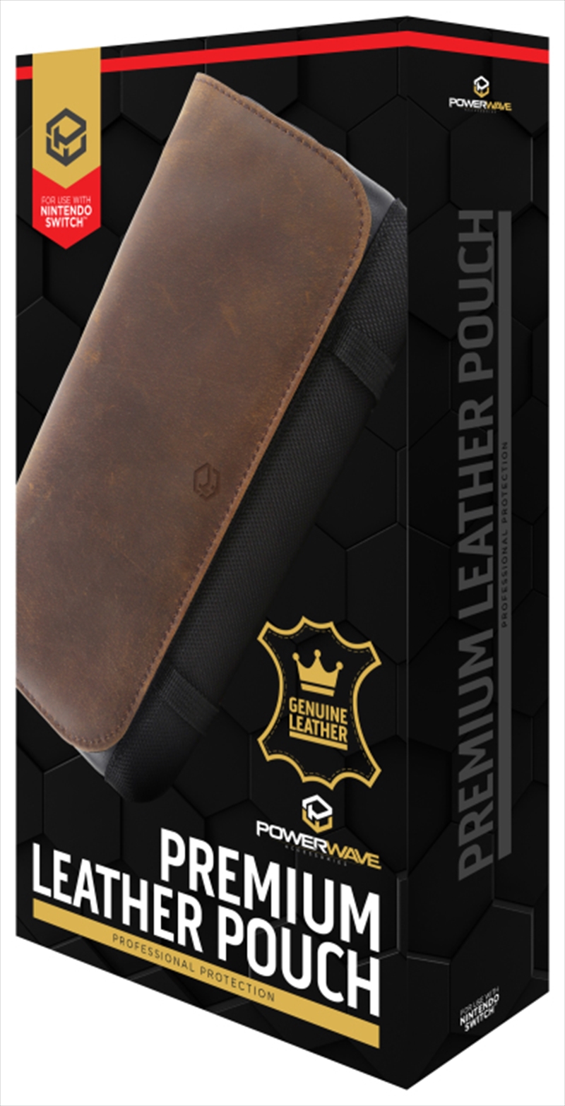 Powerwave Premium Leather Pouch for Nintendo Switch/Product Detail/Consoles & Accessories