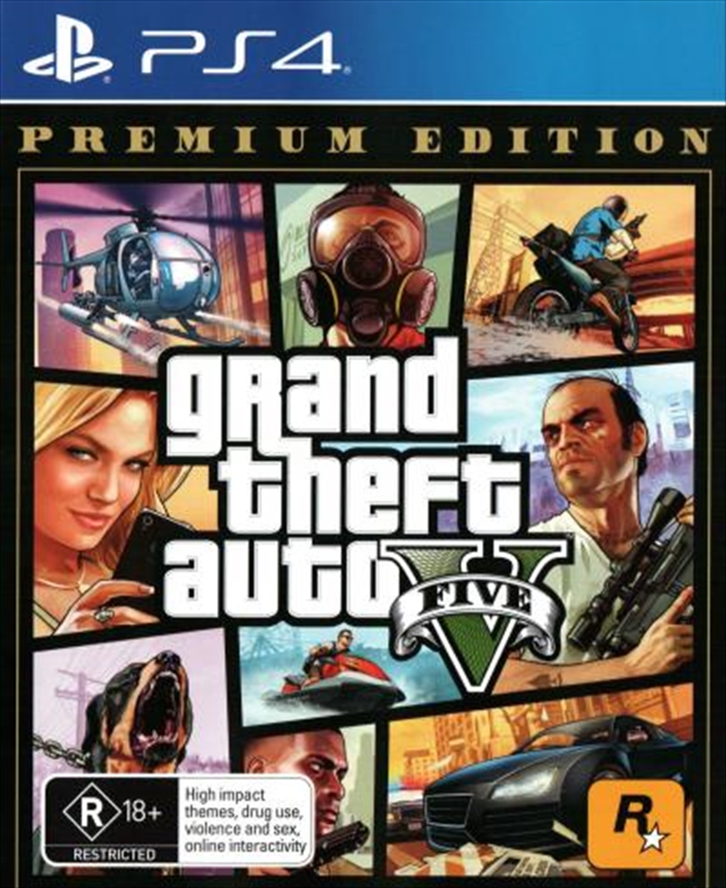 Grand Theft Auto 5 Premium Edition/Product Detail/Action & Adventure