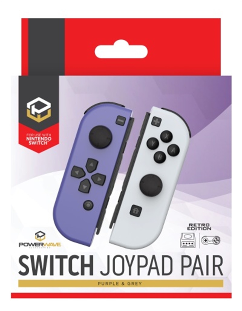 Powerwave Switch Joypad Retro Purple & Grey/Product Detail/Consoles & Accessories