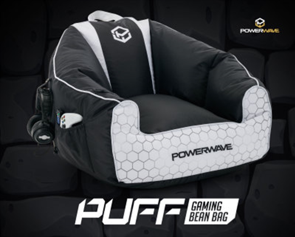 Powerwave PUFF Gaming Bean Bag Chair (White)/Product Detail/Consoles & Accessories