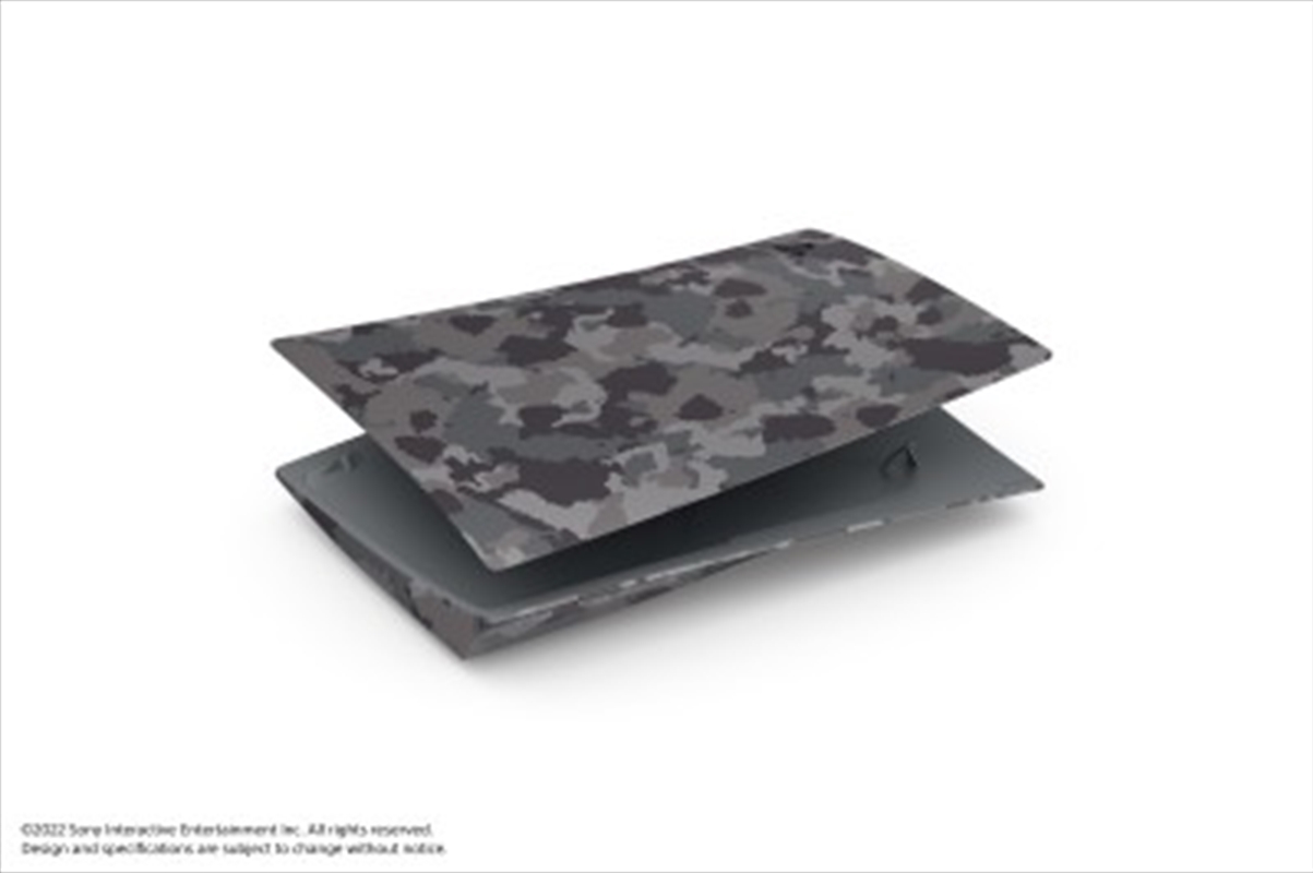 PS5 Standard Cover Gray Camo/Product Detail/Consoles & Accessories