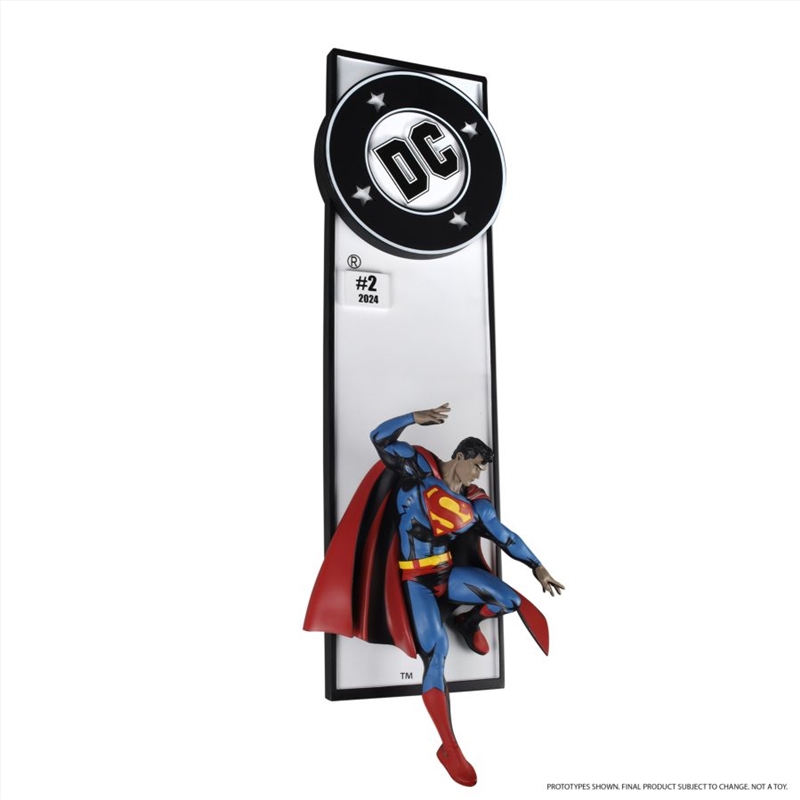 DC - Superman Comic Corner Box 1:10 Scale Resin Wall Art Statue/Product Detail/Statues