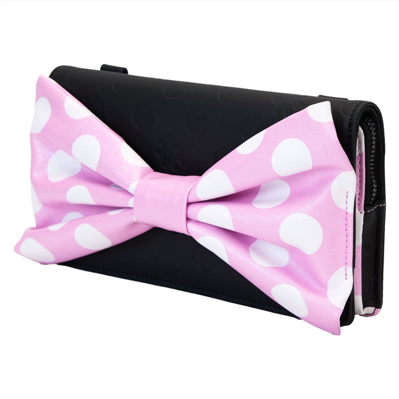 Loungefly Disney - Minnie Floral Rock the Dots Clutch Crossbody Bag/Product Detail/Bags