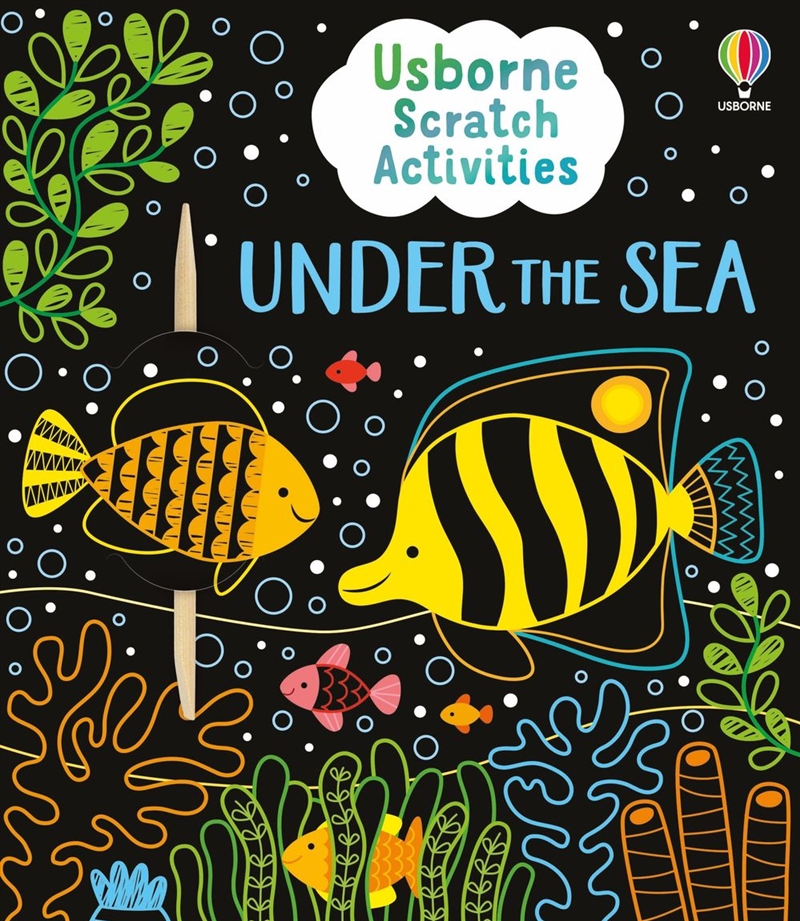 Usborne Scratch Activities Under The Sea/Product Detail/Kids Activity Books