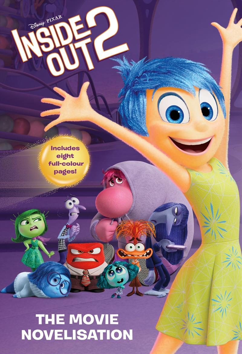 Inside Out 2: Movie Novel (Disney Pixar)/Product Detail/Childrens Fiction Books