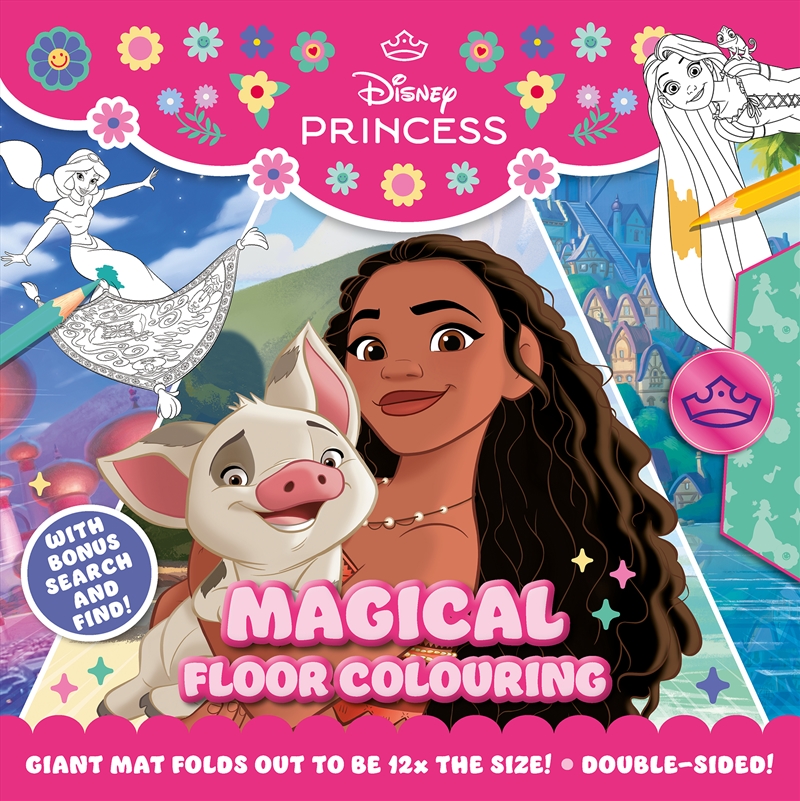 Disney Princess: Magical Floor Colouring/Product Detail/Kids Colouring