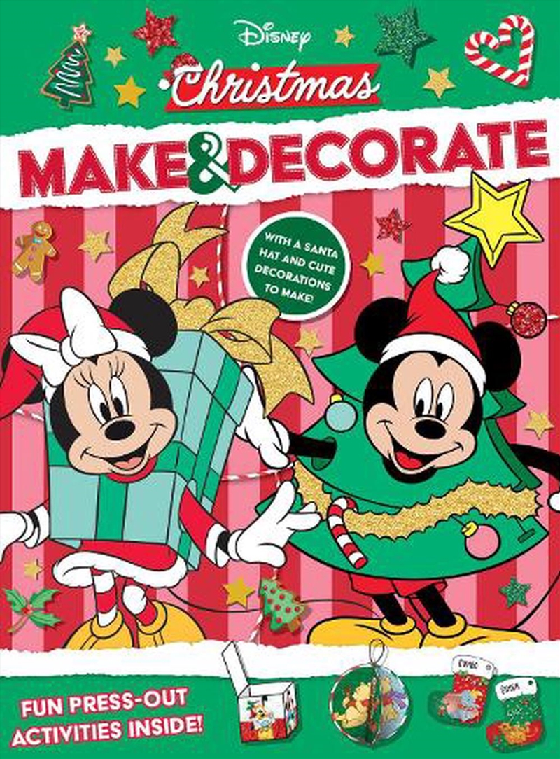 Make & Decorate Disney Christmas Activity Book/Product Detail/Kids Activity Books