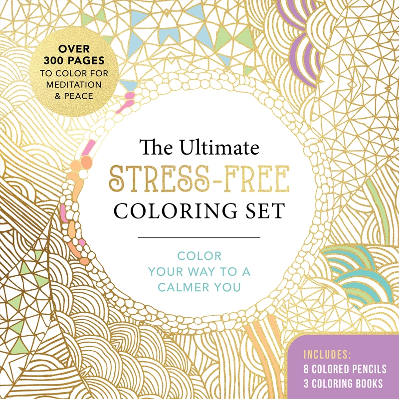 Ultimate Stress-Free Coloring Set/Product Detail/Adults Activity Books