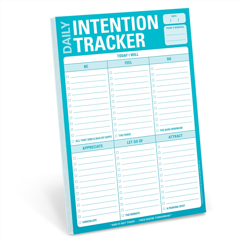 Intention Tracker/Product Detail/Stationery