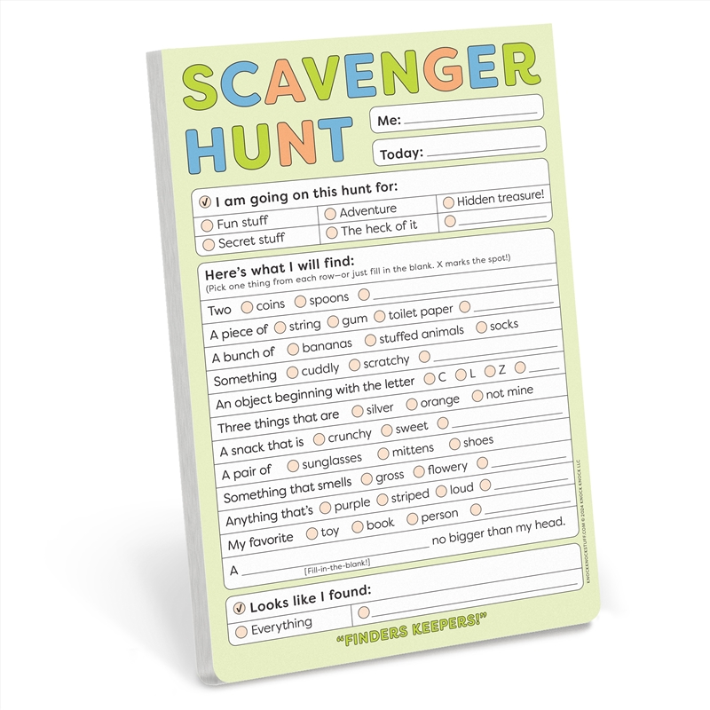 Scavenger Hunt/Product Detail/Kids Activity Books