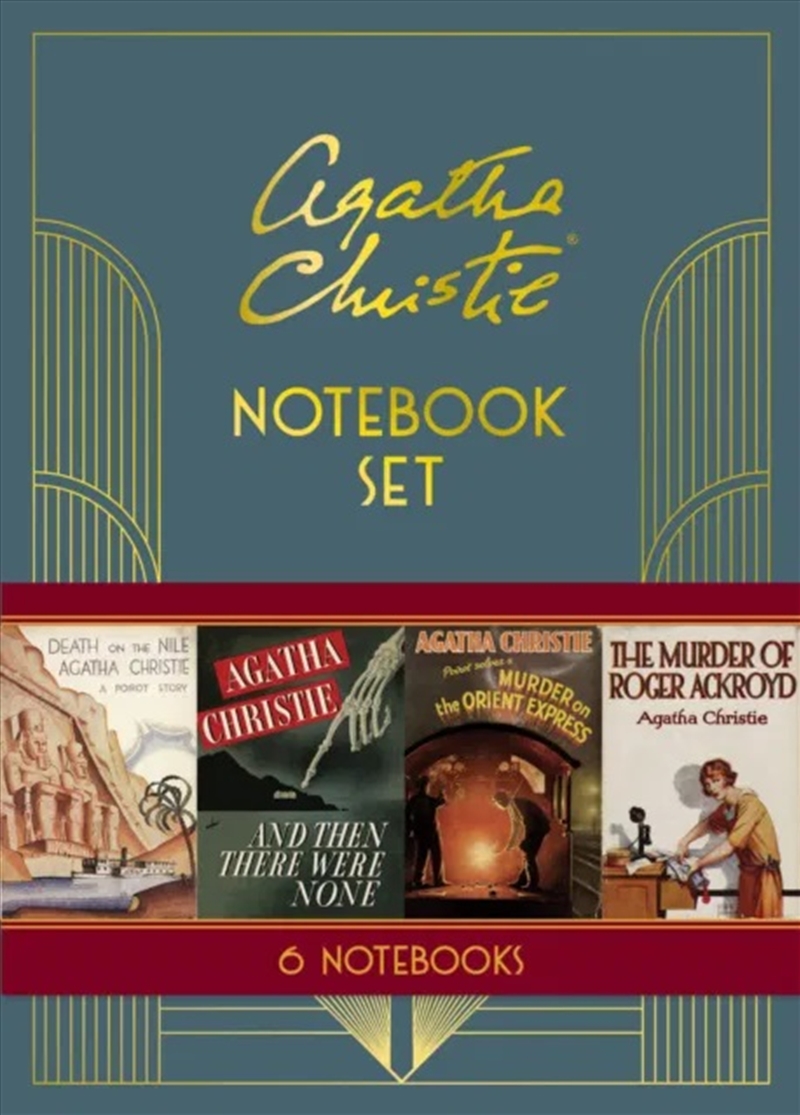 Agatha Christie Notebook Set/Product Detail/Notebooks & Journals