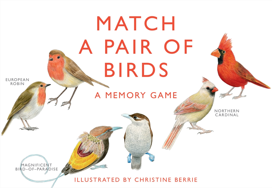 Match A Pair Of Birds/Product Detail/Card Games