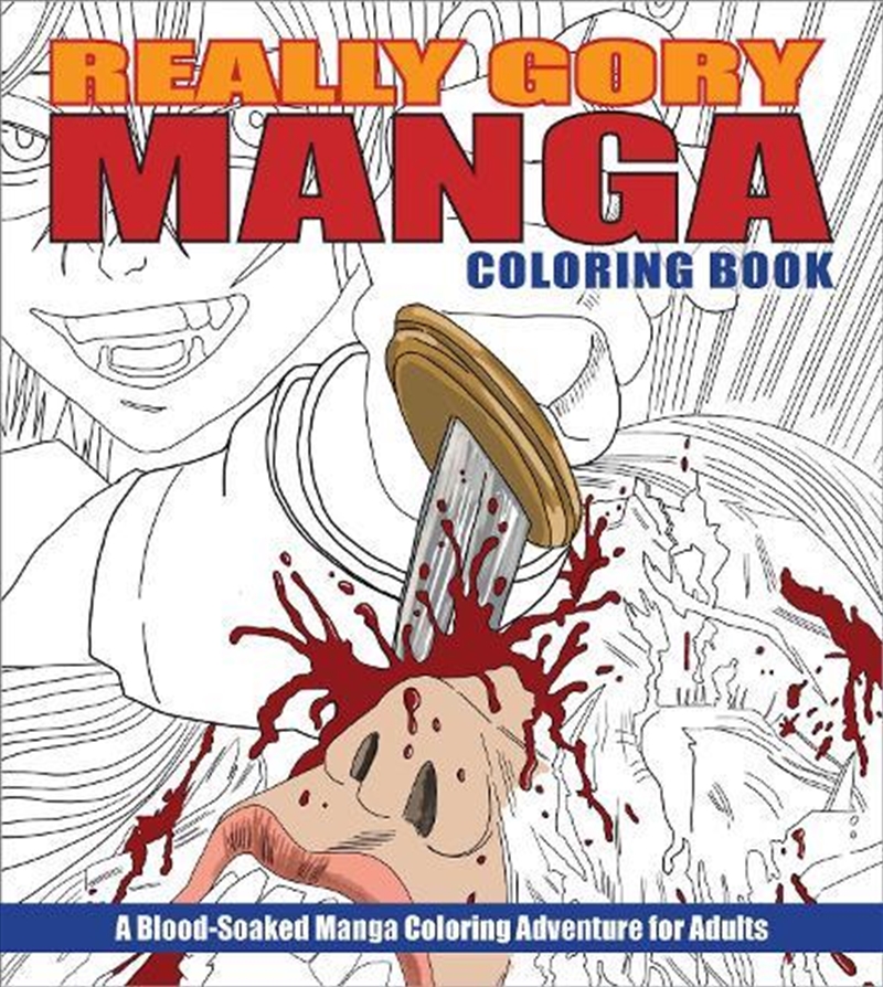 Really Gory Manga Coloring/Product Detail/Adults Activity Books