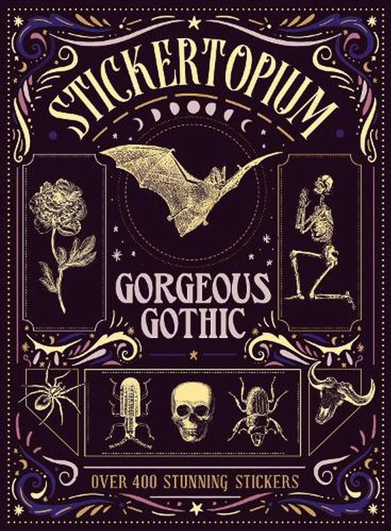 Stickertopium: Gorgeous Gothic/Product Detail/Adults Activity Books