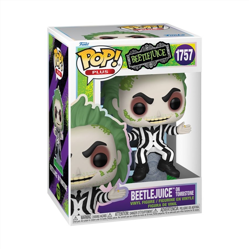 Beetlejuice - Beetlejuice w/Tombstone Pop!/Product Detail/Movies