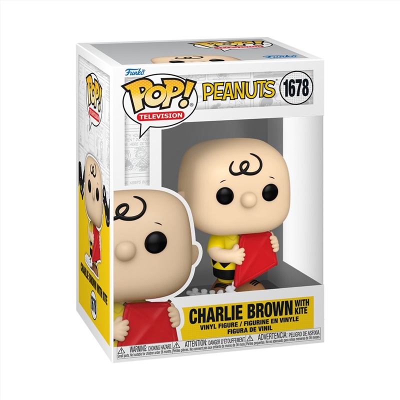 Peanuts - Charlie Brown w/Kite Pop!/Product Detail/Standard Pop Vinyl