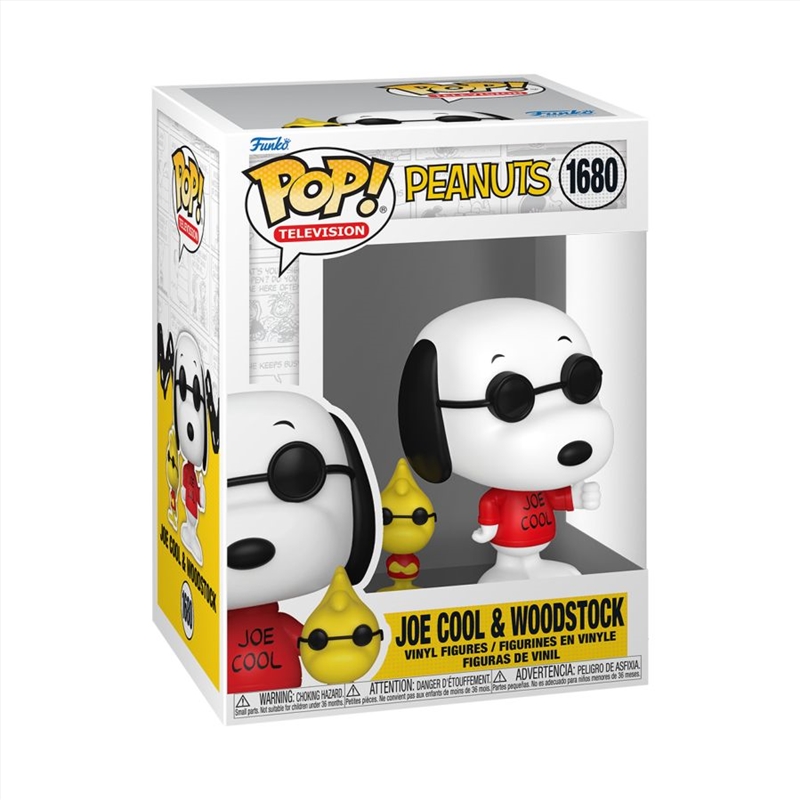 Peanuts - Joe Cool w/Woodstock Pop!/Product Detail/Standard Pop Vinyl