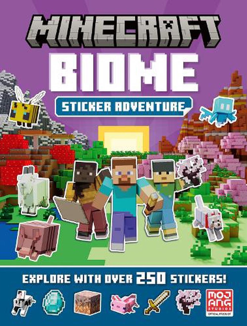 Minecraft Sticker Adventure Biome/Product Detail/Kids Activity Books