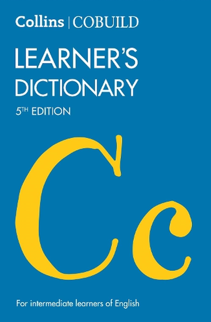 Collins Cobuild Learner's Dictionary [Fifth Edition]/Product Detail/Language & Linguistics