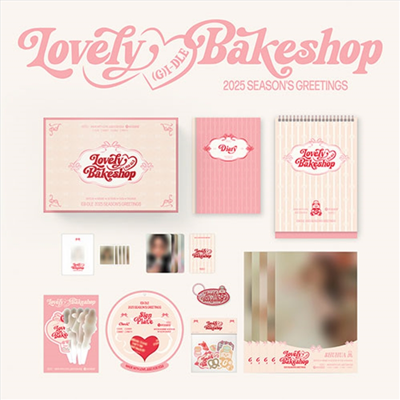 (G)I-Dle Lovely Bakeshop 2025 Season's Greetings Cubee Gift/Product Detail/KPOP Merch