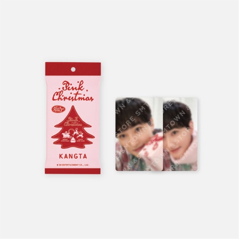 Kangta - 2024 Pink Christmas Photo Card Random Pack/Product Detail/KPOP Merch