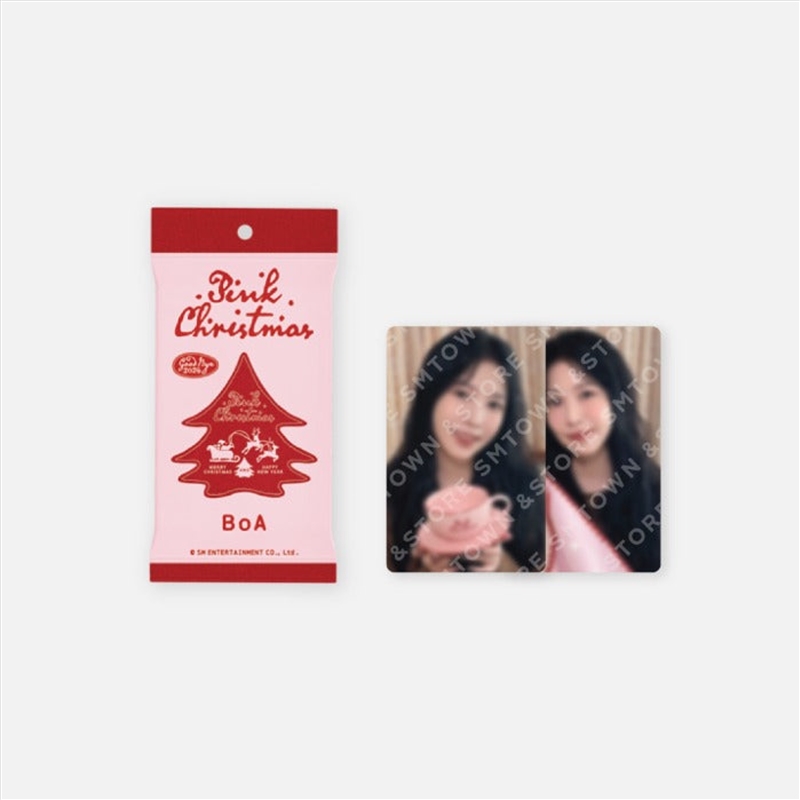 Boa - 2024 Pink Christmas Photo Card Random Pack/Product Detail/KPOP Merch