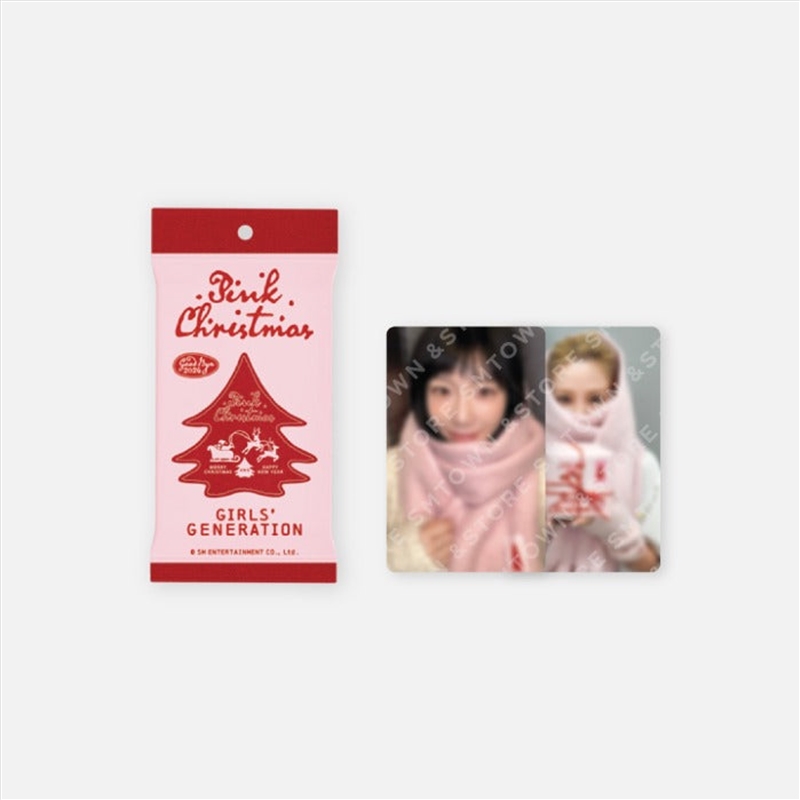 Girls' Generation - 2024 Pink Christmas Photo Card Random Pack/Product Detail/KPOP Merch