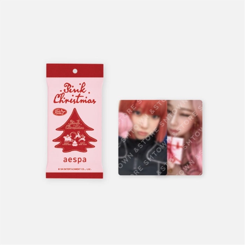 Aespa - 2024 Pink Christmas Photo Card Random Pack/Product Detail/KPOP Merch