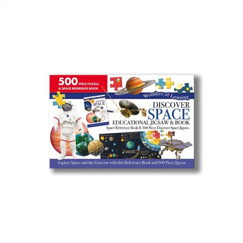 Wonders of Learning - Book and 500 Piece Puzzle Space/Product Detail/Jigsaw Puzzles