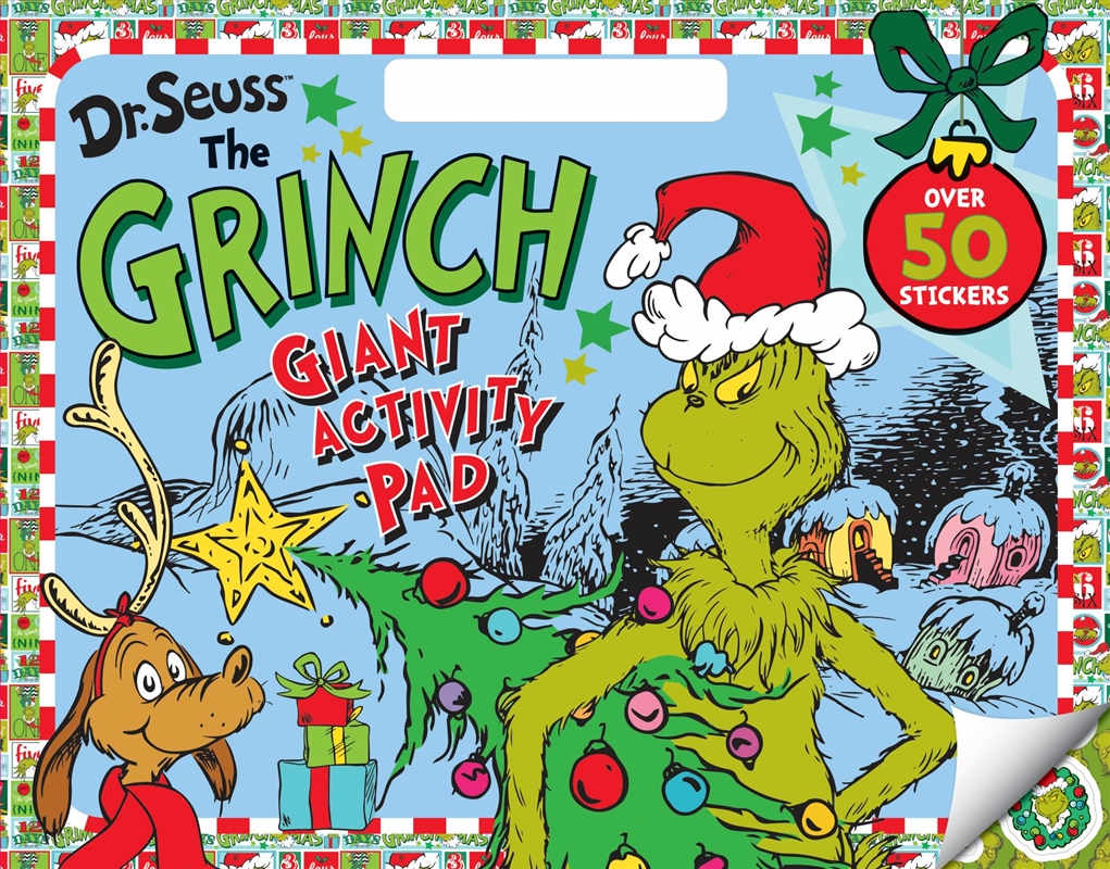 Dr Seuss - Giant Activity Pad - The Grinch/Product Detail/Kids Activity Books