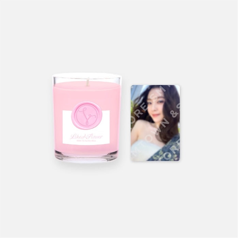 Red Velvet Irene - Like A Flower Official Md Secret Message Candle/Product Detail/KPOP Merch