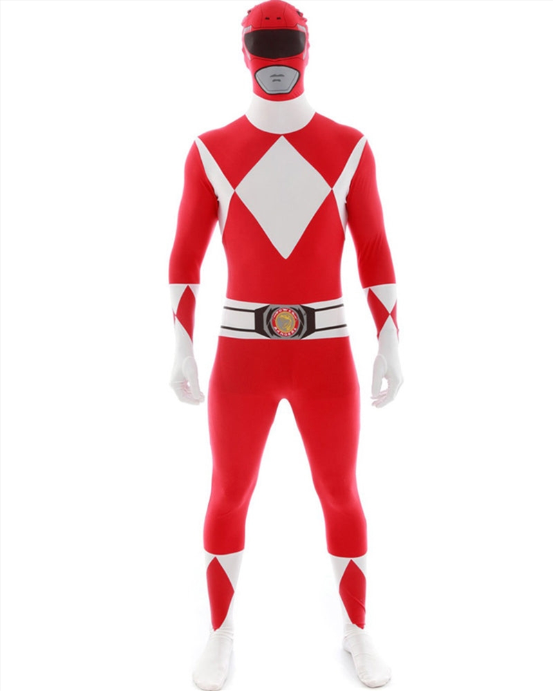 Power Rangers Red Adult Costume - Size S/Product Detail/Costumes