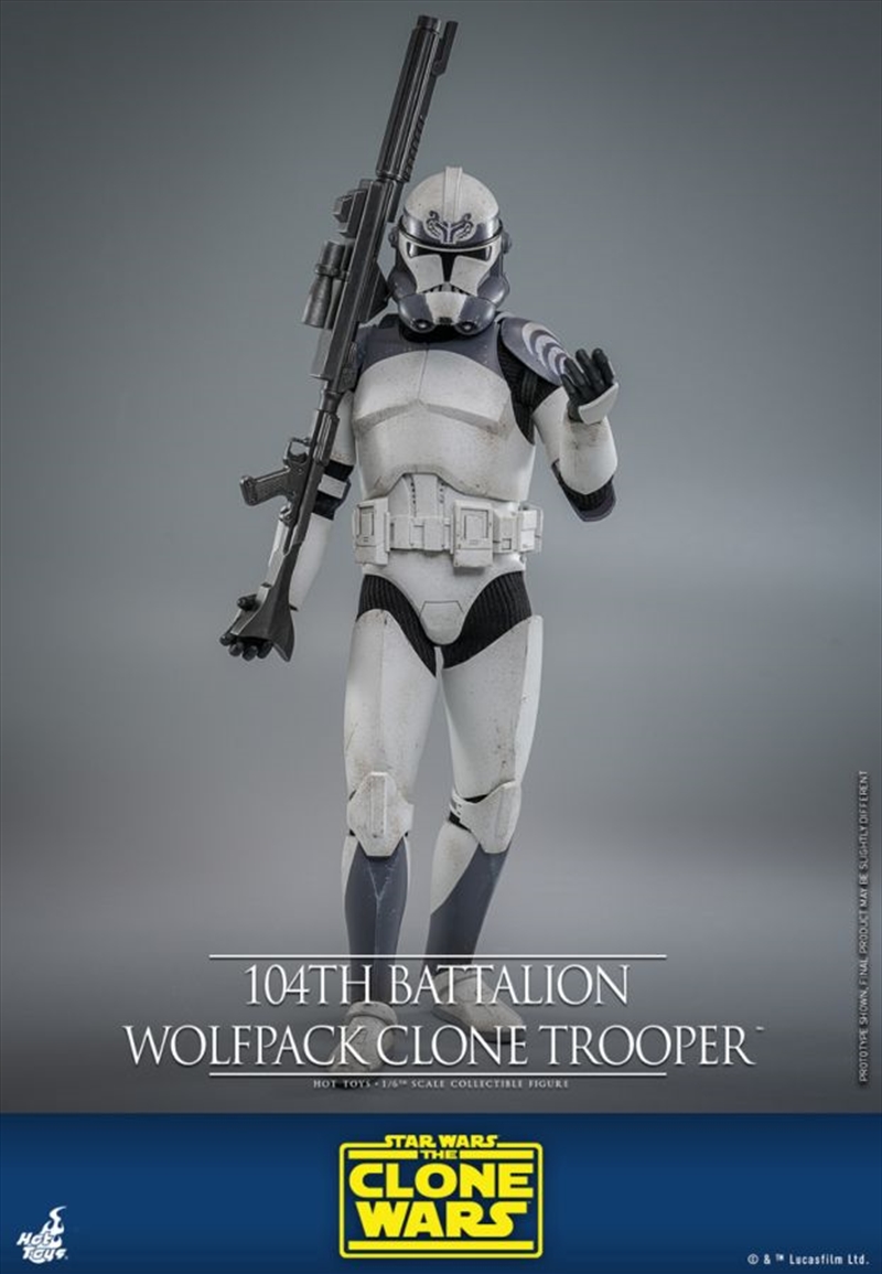 Star Wars - 104th Battalion Wolfpack Clone Trooper 1:6 Scale Collectable Action Figure/Product Detail/Figurines